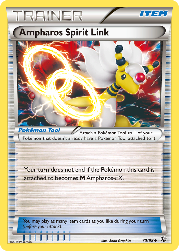 Ampharos Spirit Link (70/98) [XY: Ancient Origins] | Total Play