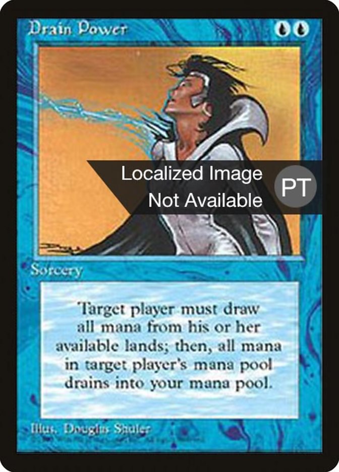 Drain Power [Fourth Edition (Foreign Black Border)] | Total Play