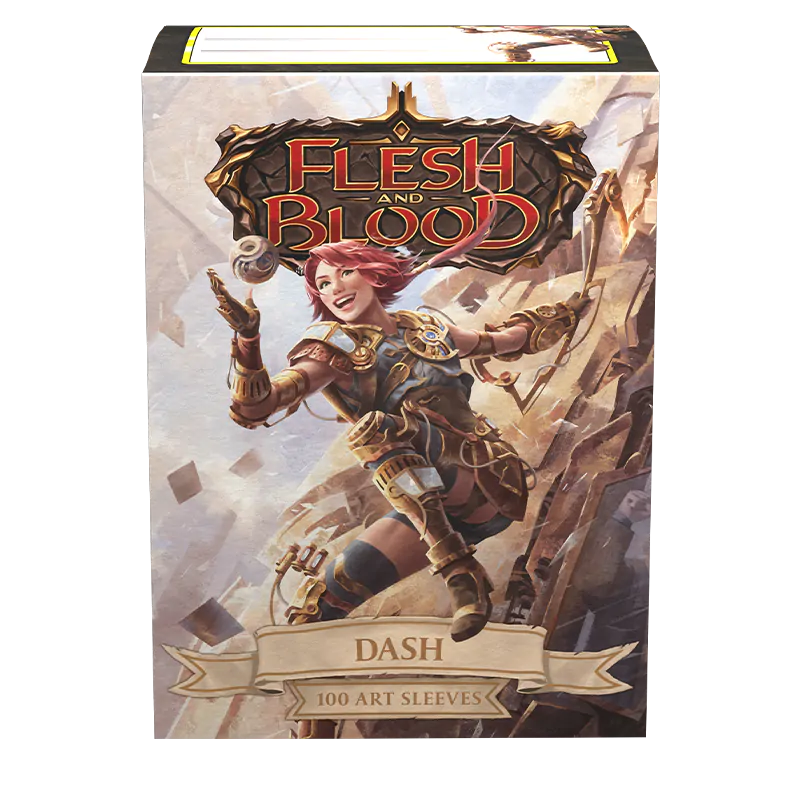 Dragon Shield: Standard 100ct Art Sleeves - Flesh and Blood (Dash, Inventor Extraordinaire) | Total Play