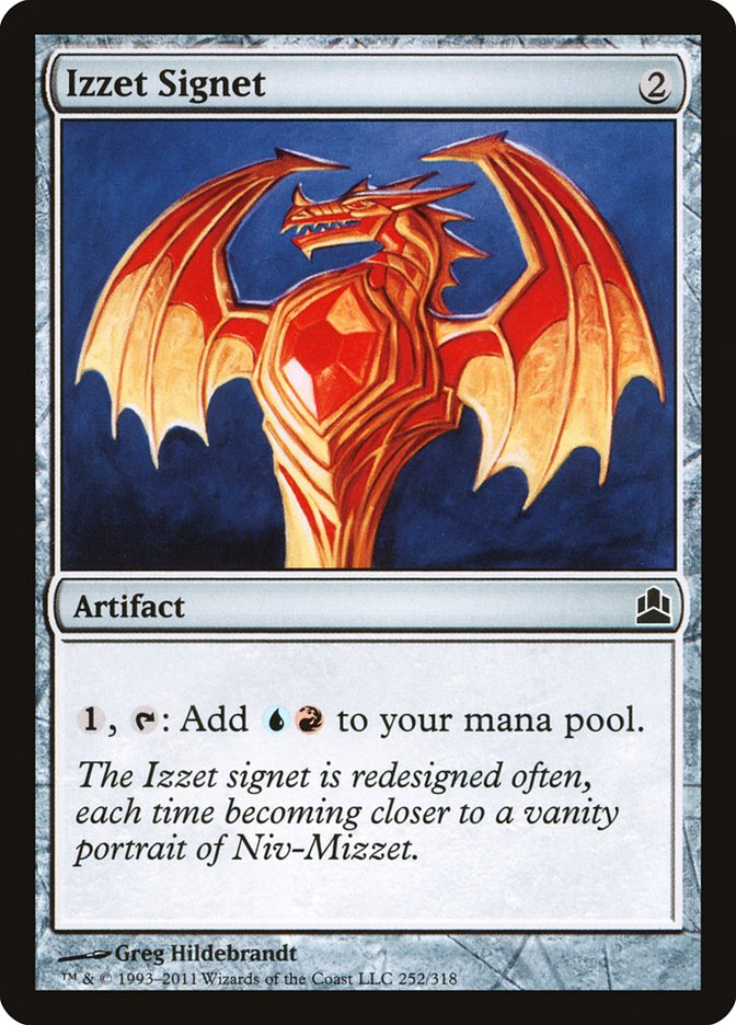 Izzet Signet [Commander 2011] | Total Play