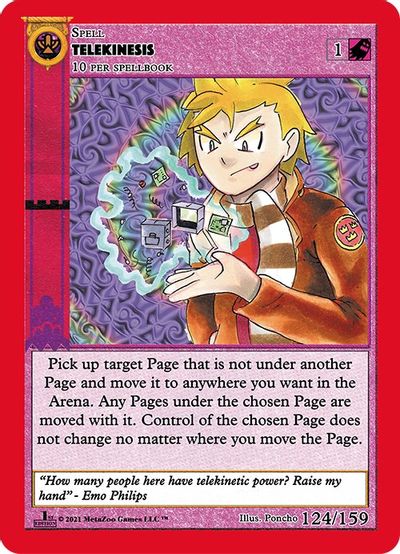 Telekinesis [Cryptid Nation: First Edition] | Total Play