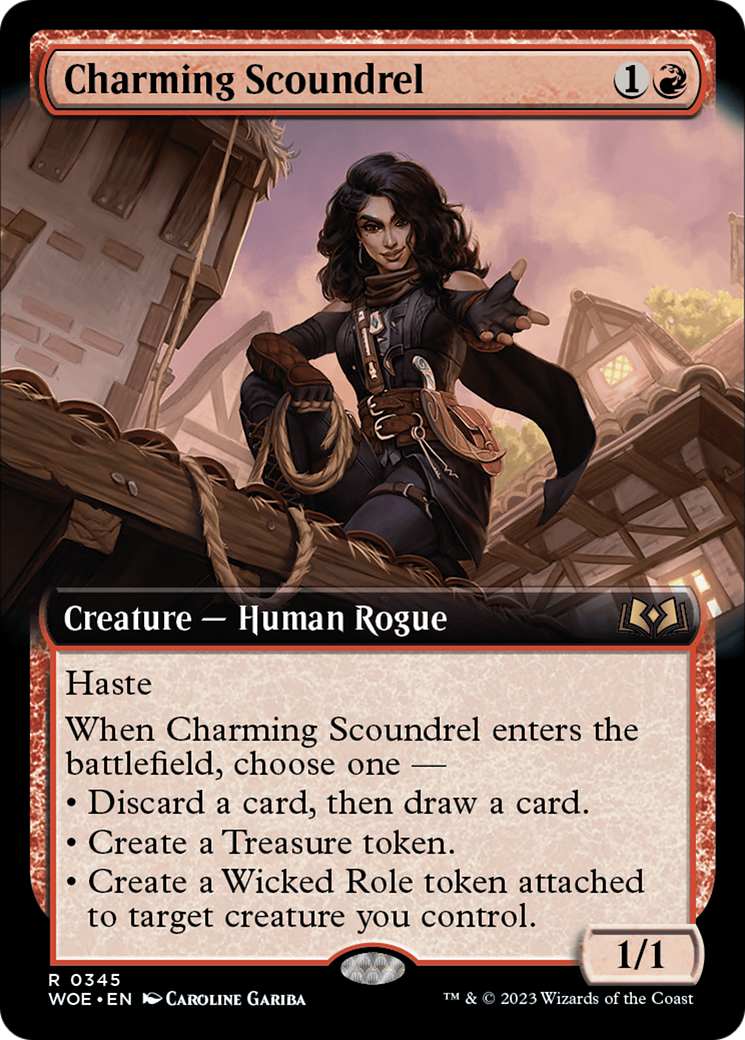 Charming Scoundrel (Extended Art) [Wilds of Eldraine] | Total Play