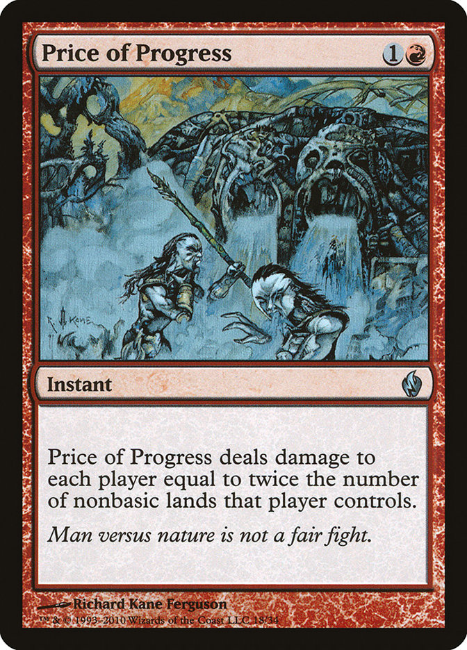 Price of Progress [Premium Deck Series: Fire and Lightning] | Total Play