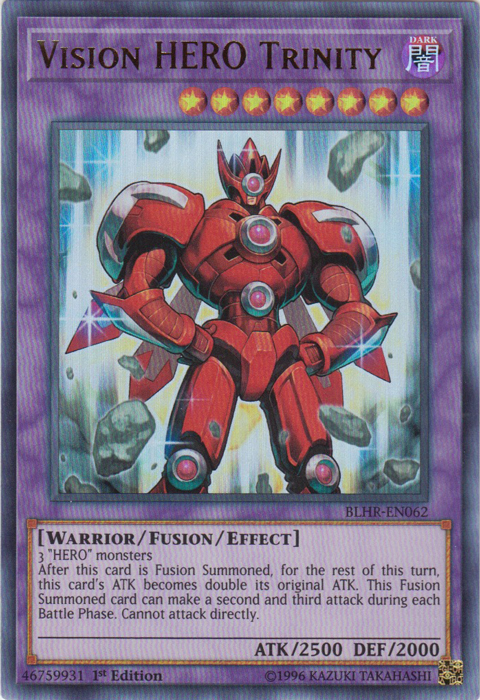 Vision Hero Trinity [BLHR-EN062] Ultra Rare | Total Play