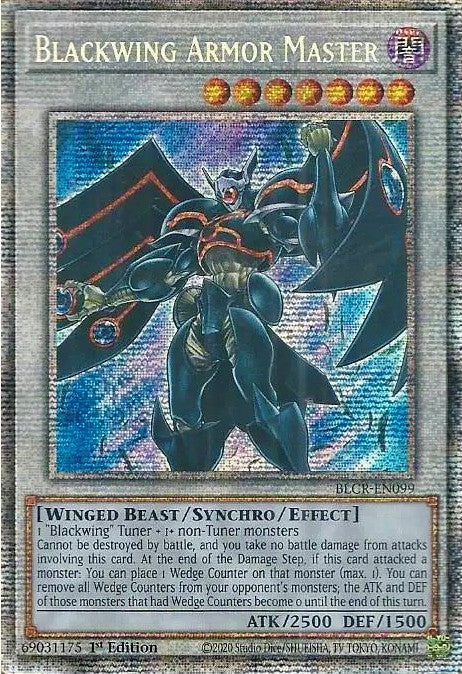 Blackwing Armor Master [BLCR-EN099] Starlight Rare | Total Play