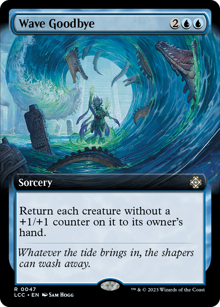 Wave Goodbye (Extended Art) [The Lost Caverns of Ixalan Commander] | Total Play