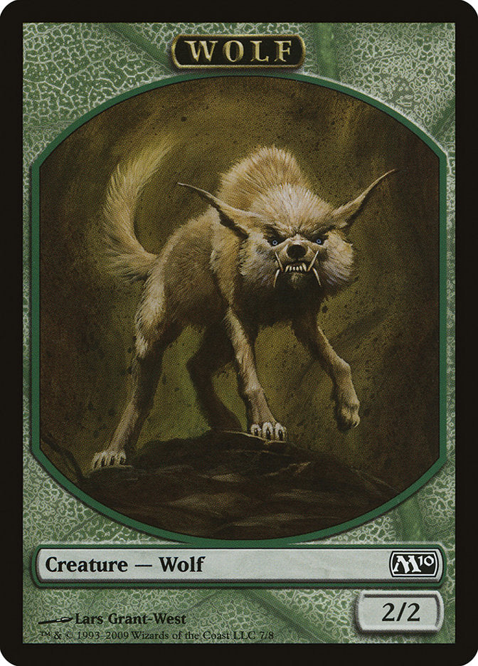 Wolf Token [Magic 2010 Tokens] | Total Play