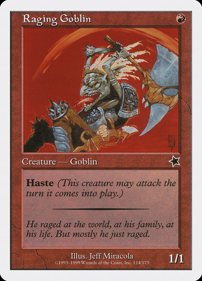 Raging Goblin [Starter 1999] | Total Play