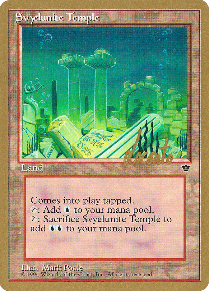 Svyelunite Temple (Michael Loconto) [Pro Tour Collector Set] | Total Play
