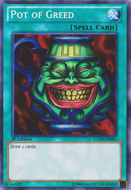 Pot of Greed [LCJW-EN061] Secret Rare | Total Play