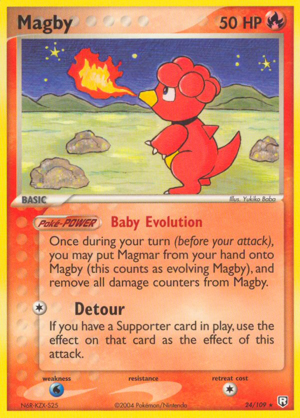 Magby (24/109) [EX: Team Rocket Returns] | Total Play