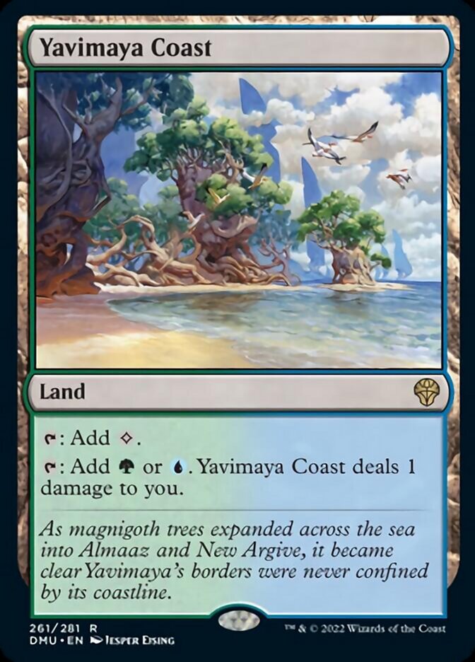 Yavimaya Coast [Dominaria United] | Total Play