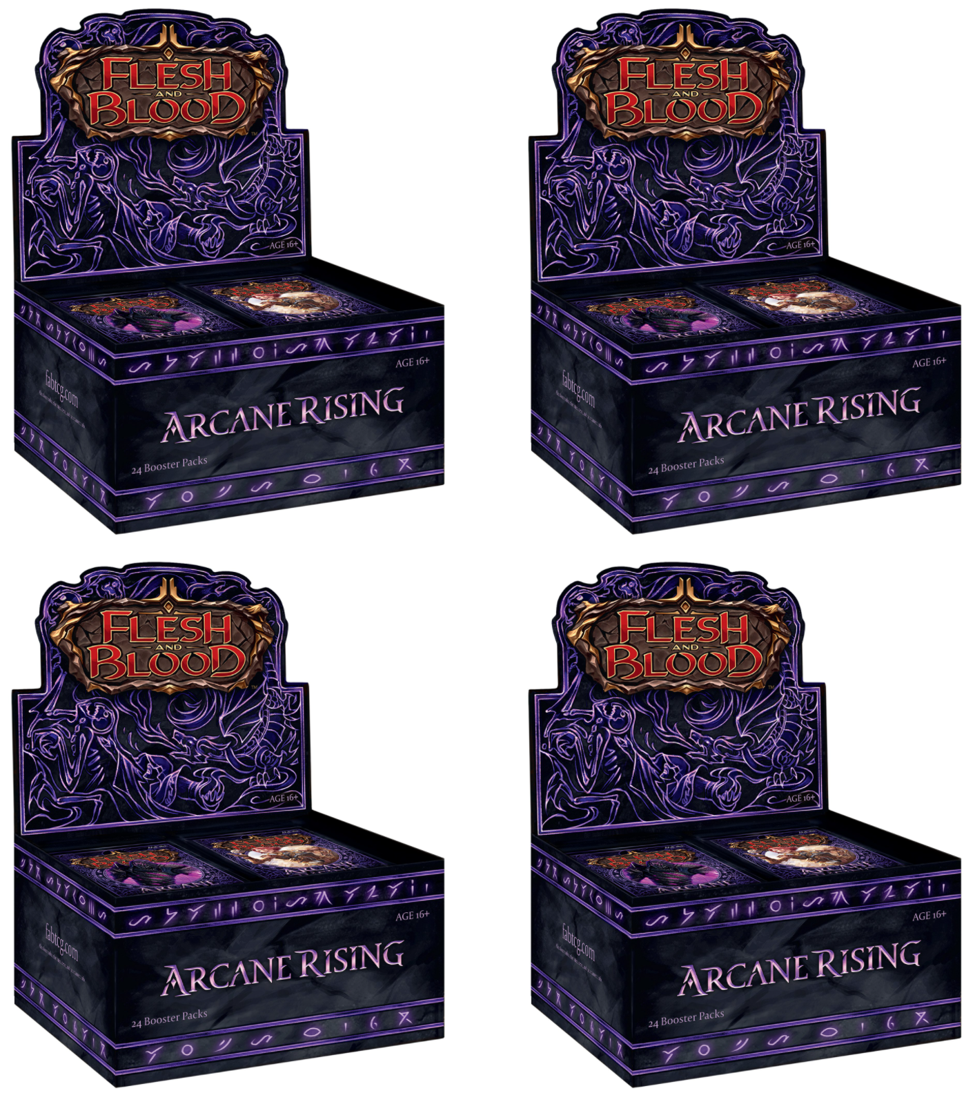 Arcane Rising - Booster Case (First Edition) | Total Play