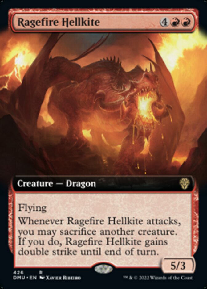 Ragefire Hellkite (Extended Art) [Dominaria United] | Total Play