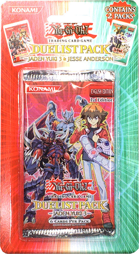 Duelist Pack: Jaden Yuki 3 and Jesse Anderson - 2-Pack Blister (1st Edition) | Total Play