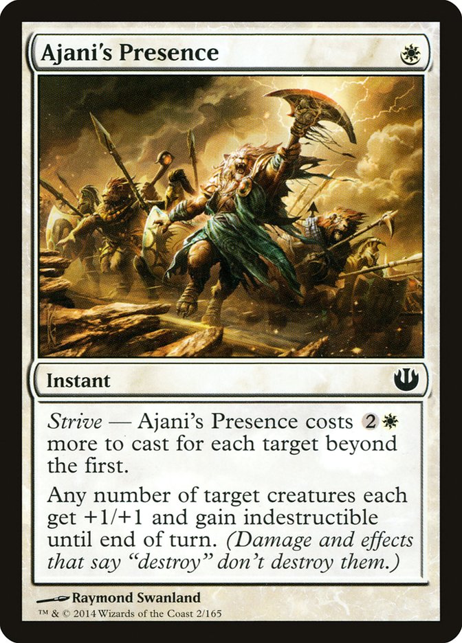 Ajani's Presence [Journey into Nyx] | Total Play