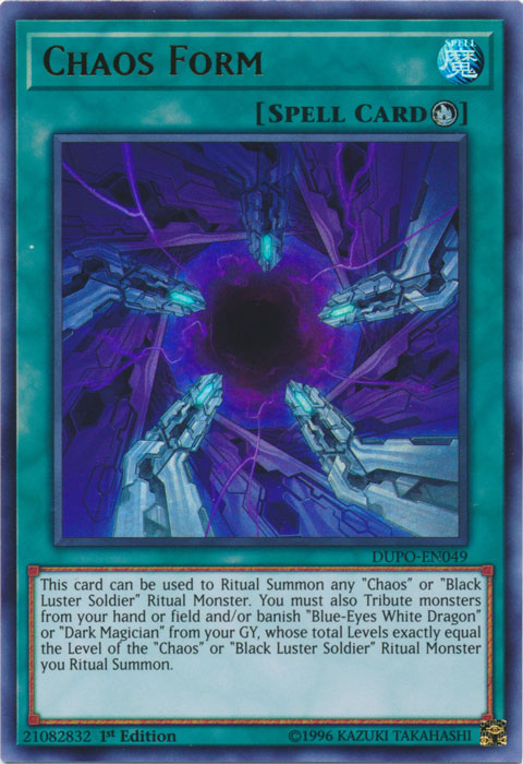 Chaos Form [DUPO-EN049] Ultra Rare | Total Play