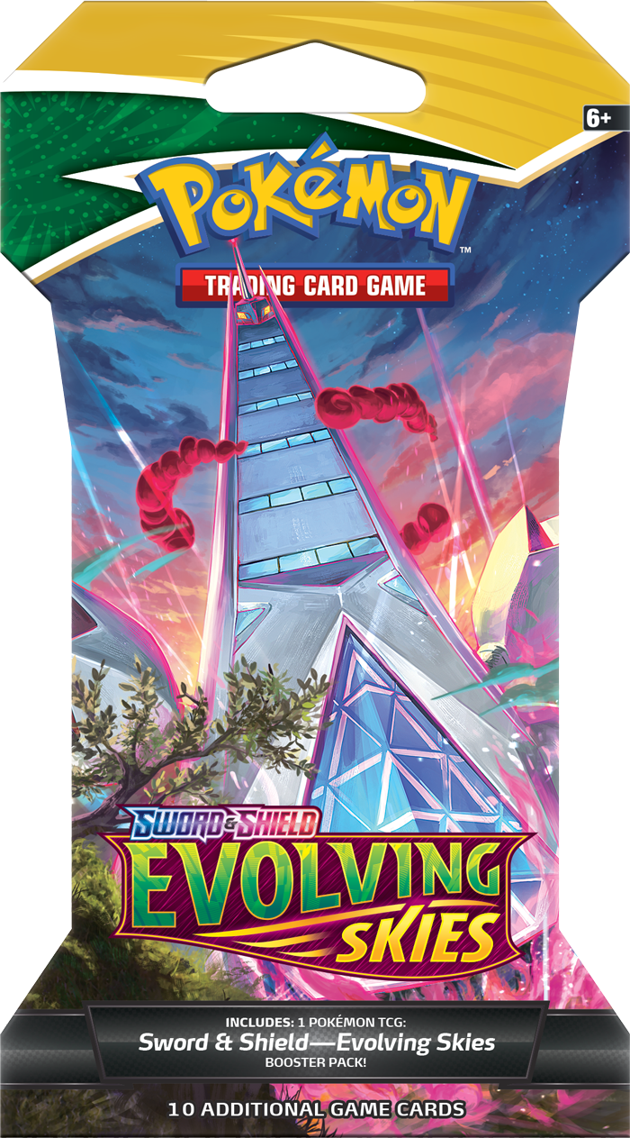 Sword & Shield: Evolving Skies - Sleeved Booster Pack | Total Play