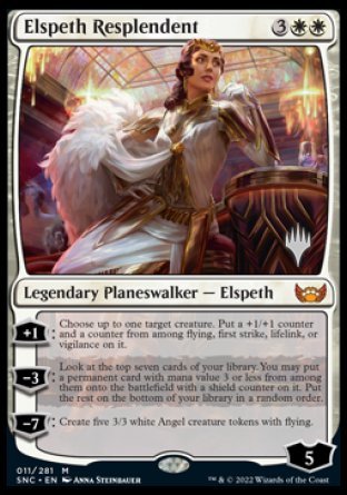 Elspeth Resplendent (Promo Pack) [Streets of New Capenna Promos] | Total Play