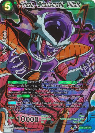 Frieza, Charismatic Villain (SPR) (BT10-075) [Rise of the Unison Warrior 2nd Edition] | Total Play