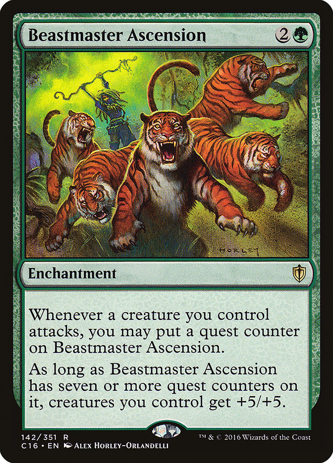 Beastmaster Ascension [Commander 2016] | Total Play