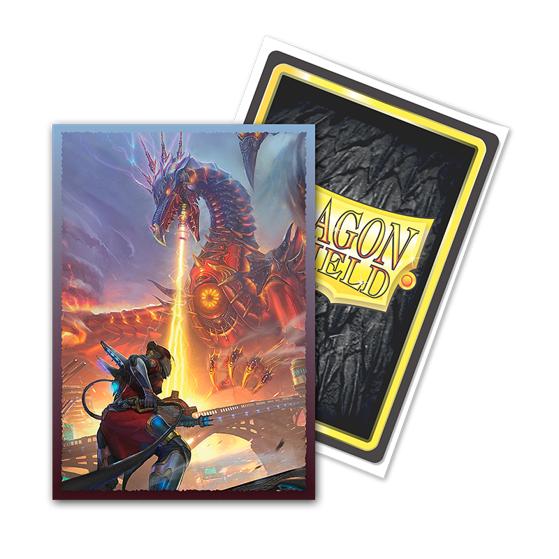 Dragon Shield: Japanese Size 60ct Brushed Art Sleeves - Bolt Reaper | Total Play