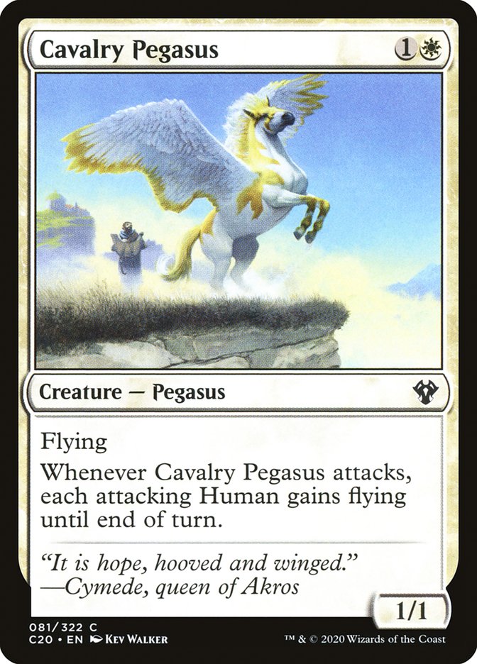 Cavalry Pegasus [Commander 2020] | Total Play