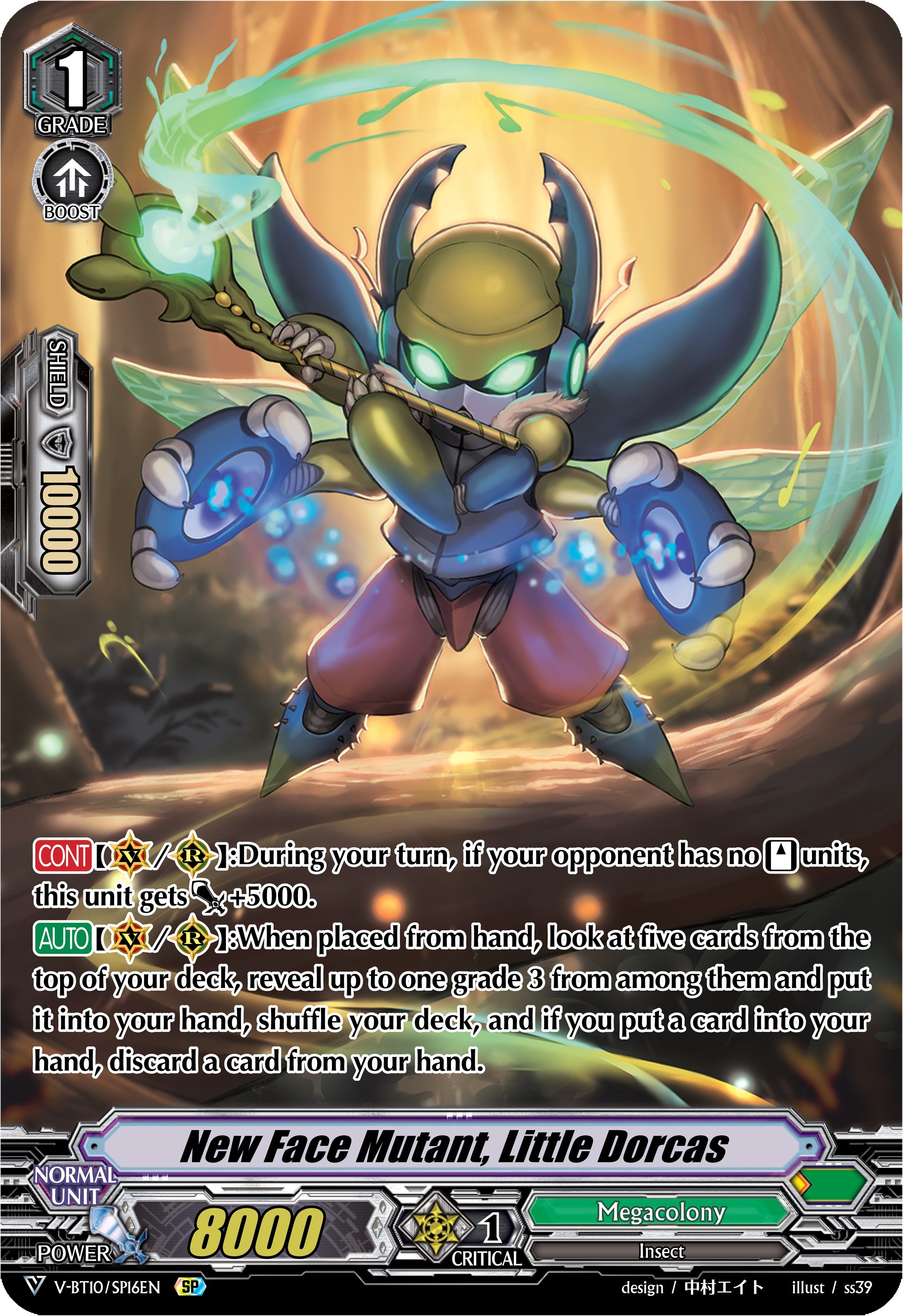 New Face Mutant, Little Dorcas (V-BT10/SP16EN) [Phantom Dragon Aeon] | Total Play