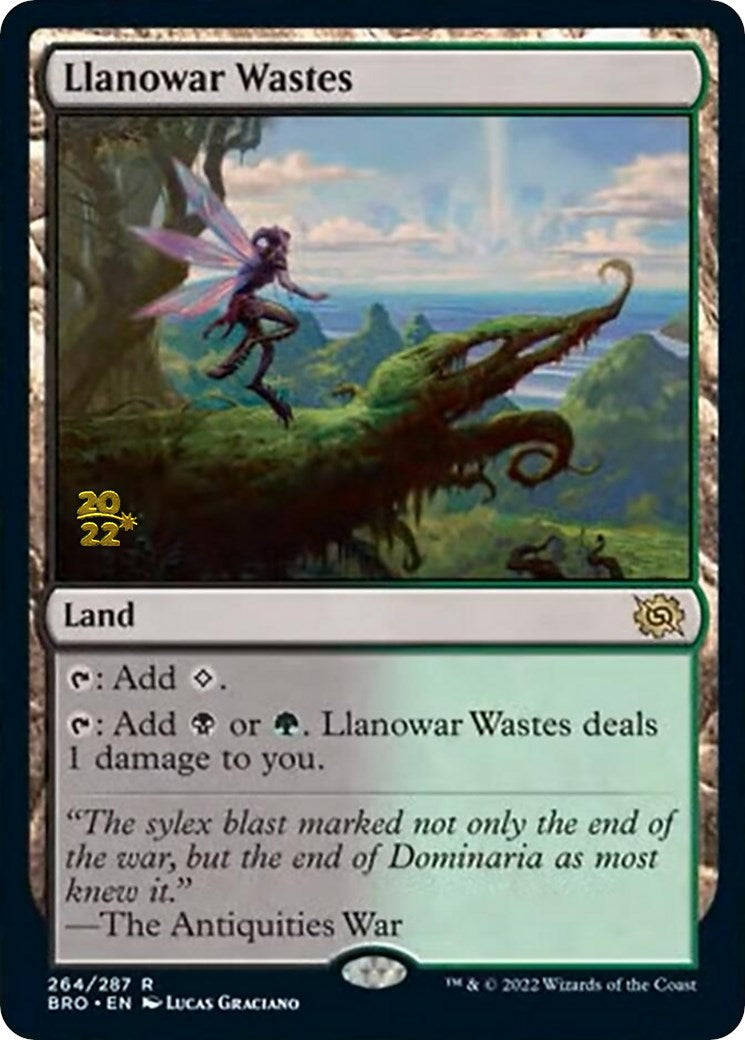 Llanowar Wastes [The Brothers' War Prerelease Promos] | Total Play