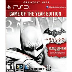 Batman: Arkham City [Game of the Year Greatest Hits] - Playstation 3 | Total Play