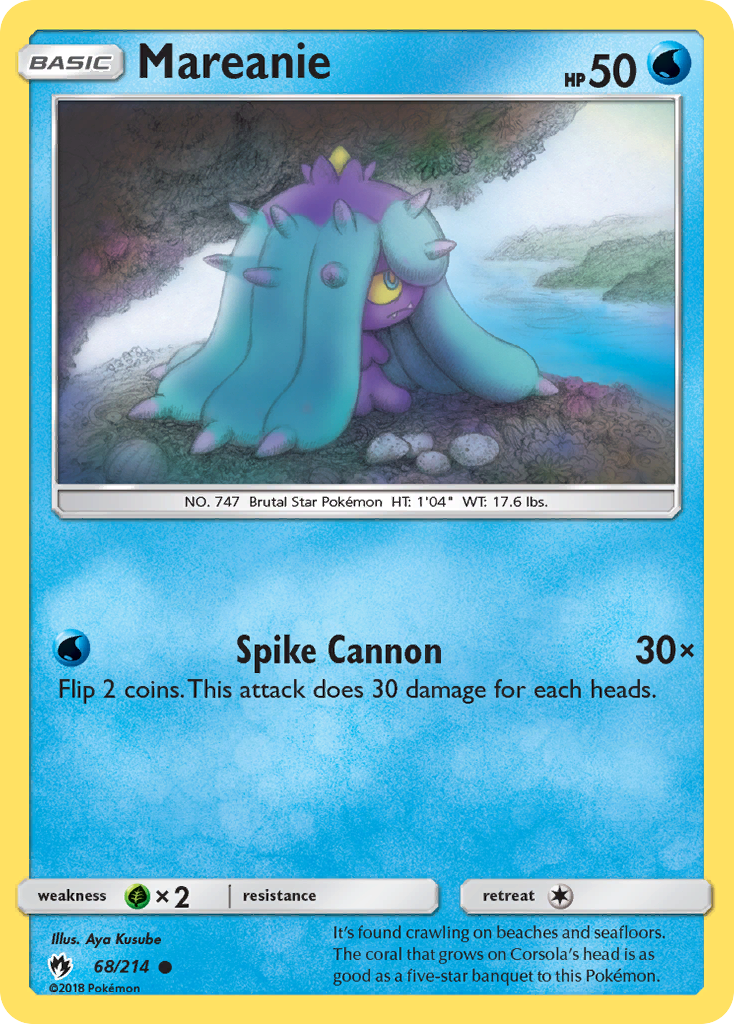 Mareanie (68/214) [Sun & Moon: Lost Thunder] | Total Play