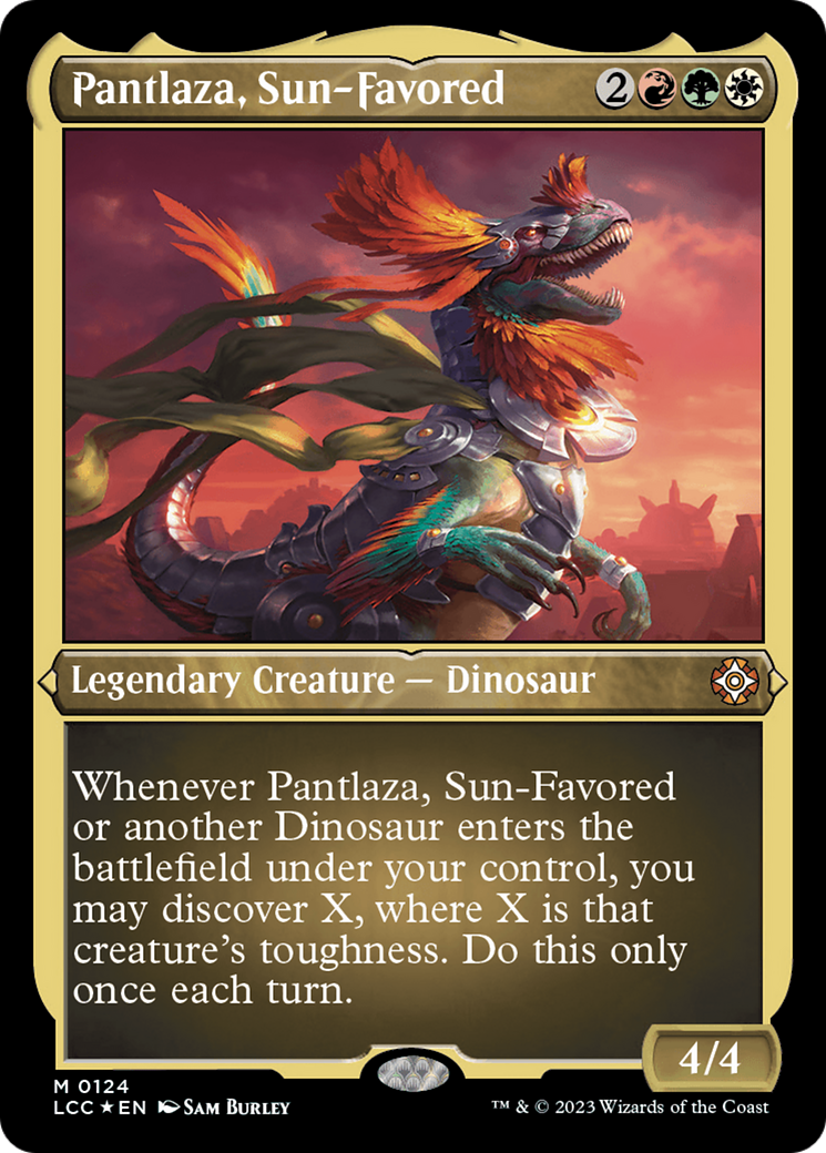 Pantlaza, Sun-Favored (Display Commander) [The Lost Caverns of Ixalan Commander] | Total Play