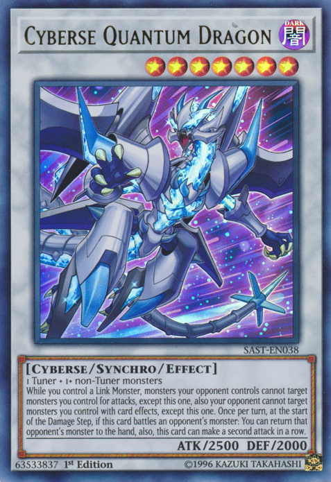 Cyberse Quantum Dragon [SAST-EN038] Ultra Rare | Total Play