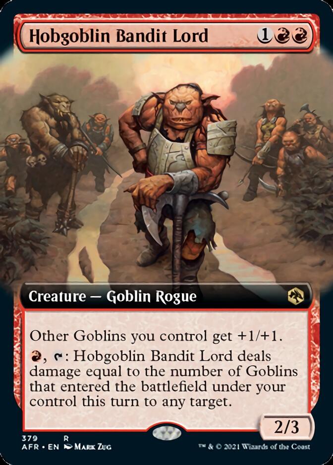 Hobgoblin Bandit Lord (Extended Art) [Dungeons & Dragons: Adventures in the Forgotten Realms] | Total Play