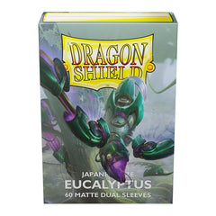 Dragon Shield: Japanese Size 60ct Sleeves - Eucalyptus (Dual Matte) | Total Play
