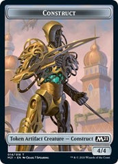 Construct // Zombie Double-Sided Token [Core Set 2021 Tokens] | Total Play