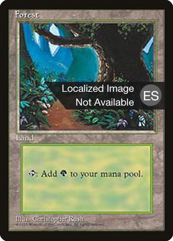 Forest (B) [Fourth Edition (Foreign Black Border)] | Total Play