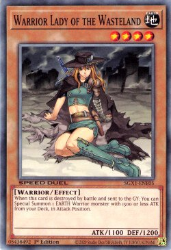 Warrior Lady of the Wasteland [SGX1-ENE05] Common | Total Play
