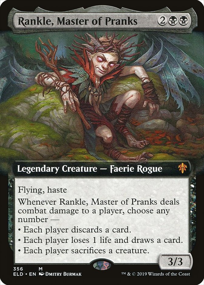 Rankle, Master of Pranks (Extended Art) [Throne of Eldraine] | Total Play