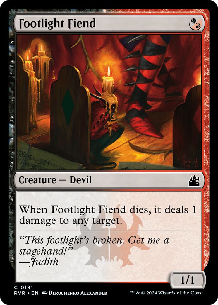 Footlight Fiend [Ravnica Remastered] | Total Play