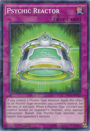 Psychic Reactor [BP03-EN222] Shatterfoil Rare | Total Play