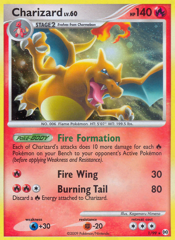 Charizard (1/99) [Platinum: Arceus] | Total Play