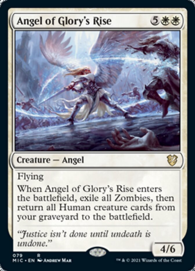 Angel of Glory's Rise [Innistrad: Midnight Hunt Commander] | Total Play