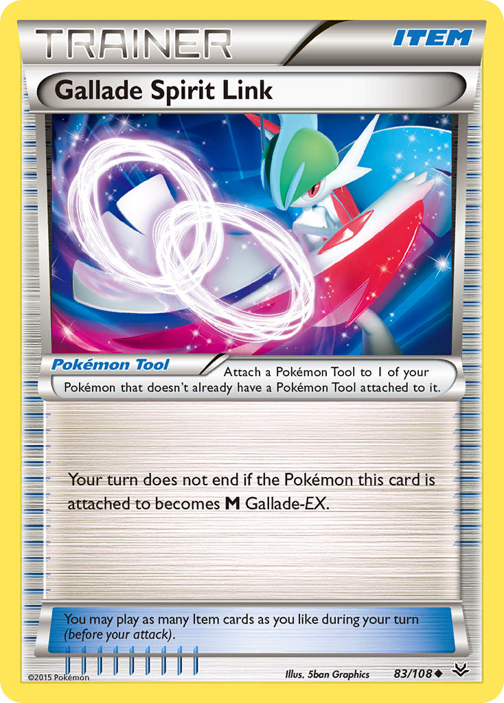 Gallade Spirit Link (83/108) [XY: Roaring Skies] | Total Play