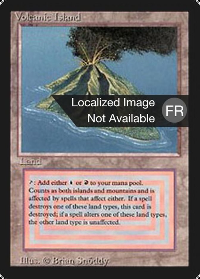 Volcanic Island [Foreign Black Border] | Total Play