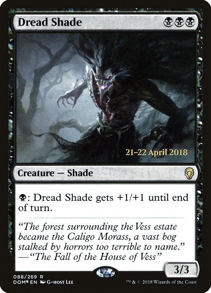 Dread Shade [Dominaria Prerelease Promos] | Total Play