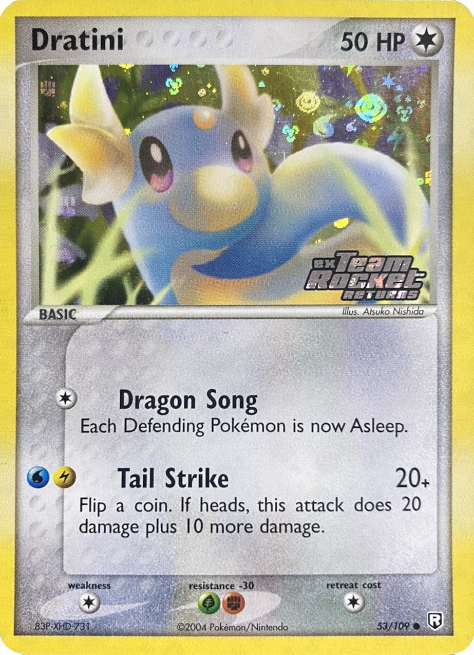 Dratini (53/109) (Stamped) [EX: Team Rocket Returns] | Total Play