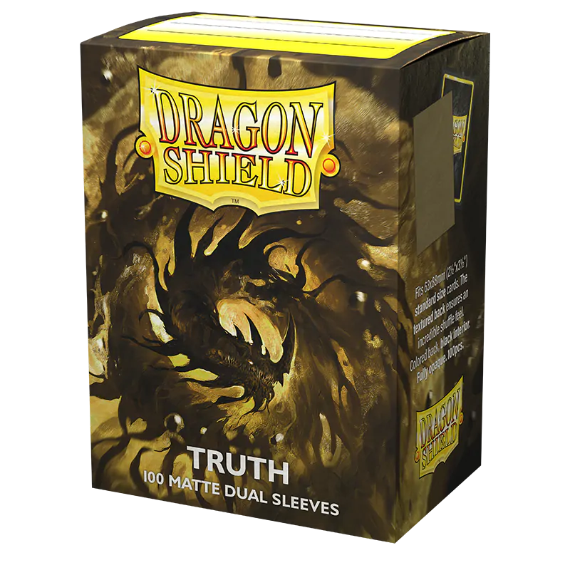 Dragon Shield: Standard 100ct Art Sleeves - Truth (Dual Matte) | Total Play