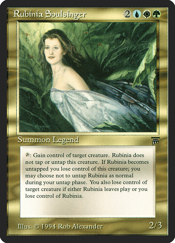 Rubinia Soulsinger [Legends] | Total Play