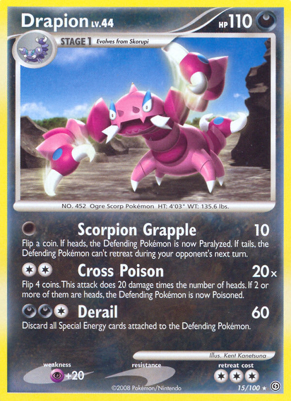 Drapion (15/100) [Diamond & Pearl: Stormfront] | Total Play